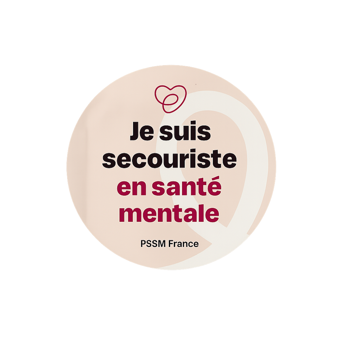 Je suis secouriste en santé mentale — PSSM France